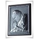 Papież Jan Paweł II  - obrazek posrebrzany (próba 925)