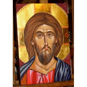 Chrystus Pantokrator - ikona ręcznie pisana